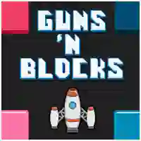 Mchezo Gun's and Blocks online