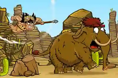 Mchezo Caveman Hunt online