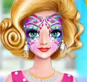 Mchezo Alyssa`s Face Art and care online