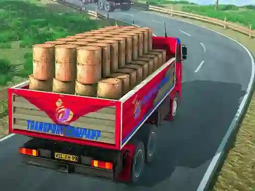 Mchezo Indian Truck Driver Cargo Duty Delivery online