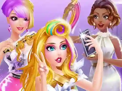Mchezo Superstar Hair Salon online