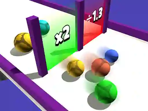 Mchezo Clone Ball Rush online