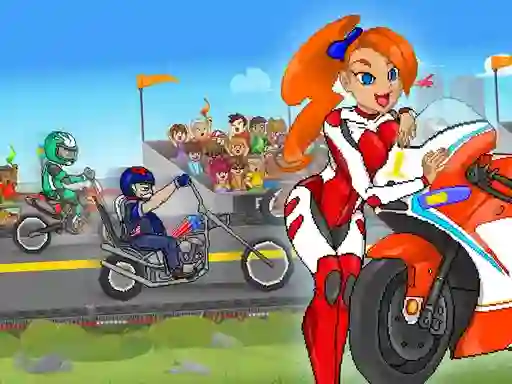 Mchezo Moto Quest: Bike Racing online
