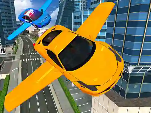 Mchezo Flying Car Simulator 3D online