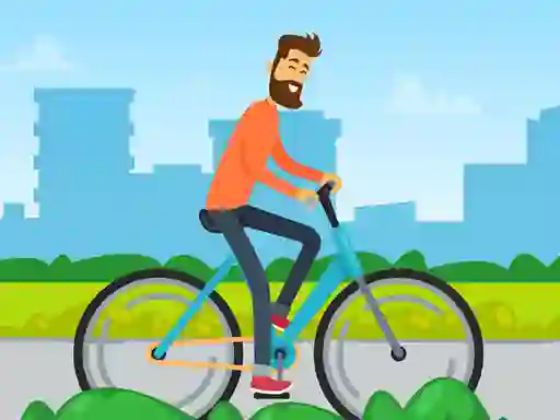 Mchezo Family Bike Ride in Park Match 3 online