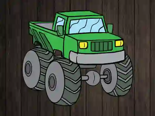 Mchezo Monster Truck Jigsaw online