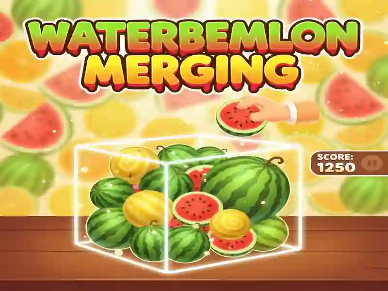 Mchezo Watermelon Merging online