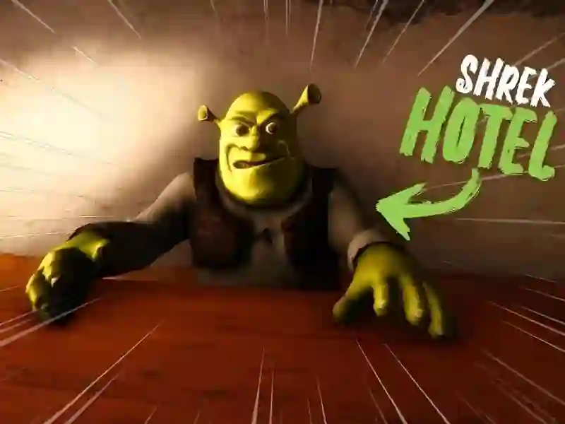 Mchezo Five Nights at Shreks Hotel online
