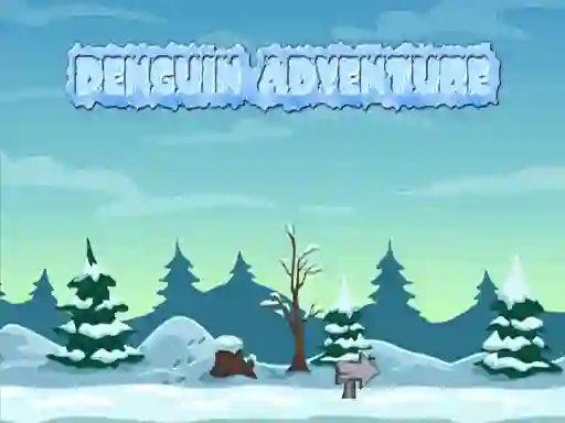 Mchezo Penguin adventure online