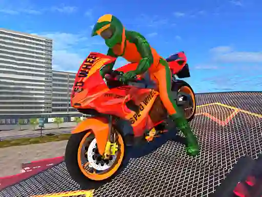Mchezo Bike Stunt Driving Simulator 3d online