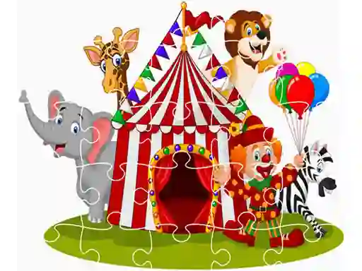 Mchezo Party Animals Jigsaw online