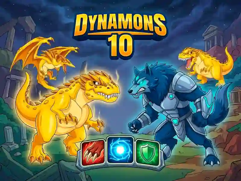 Mchezo Dynamons 10 online