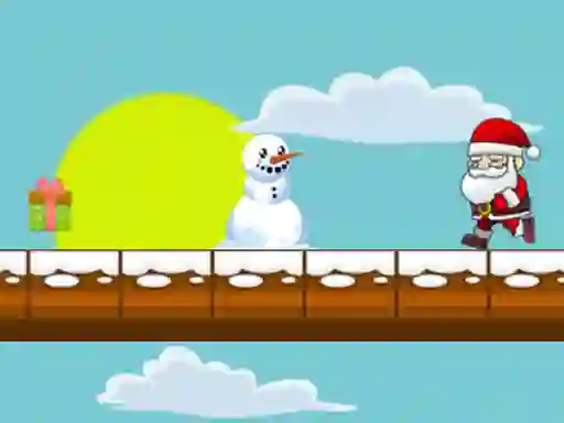 Mchezo Running Santa online