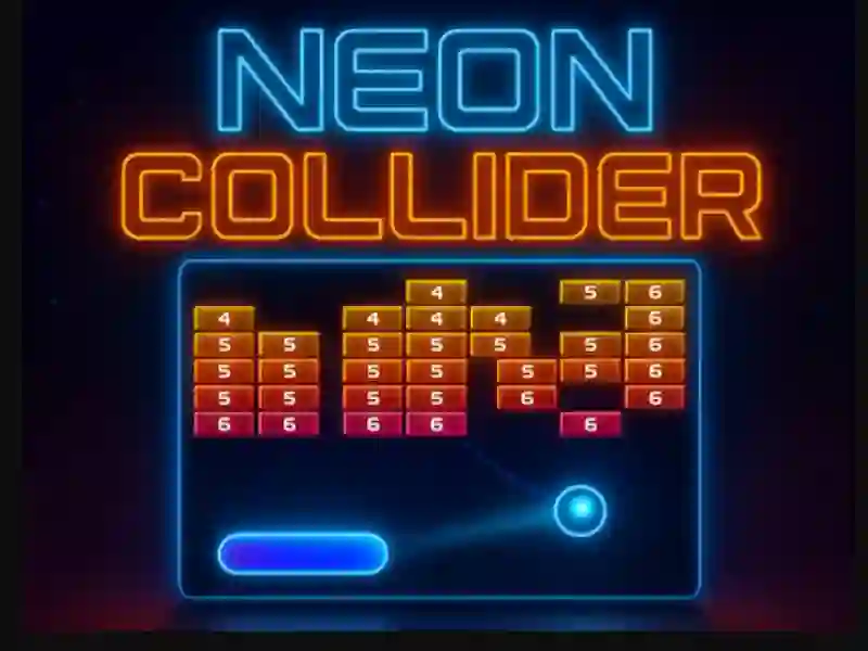 Mchezo Neon Collider online