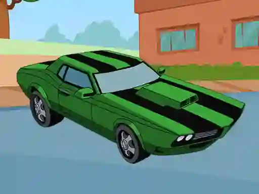 Mchezo Ben 10 Car Jigsaw online