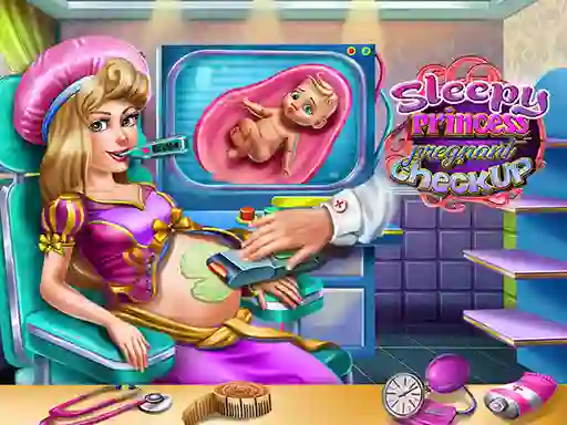 Mchezo Sleepy Princess Pregnant Check Up online
