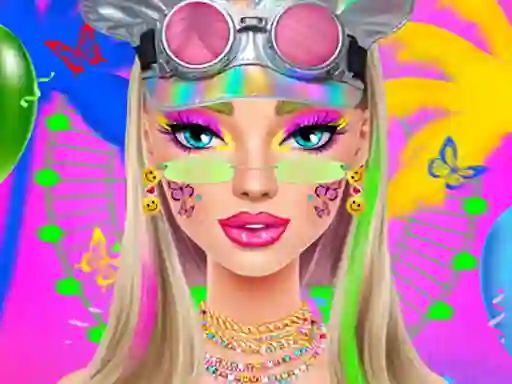 Mchezo Festival Vibes Makeup online