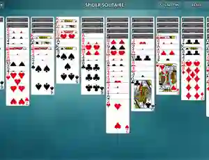 Mchezo Spider Solitaire online