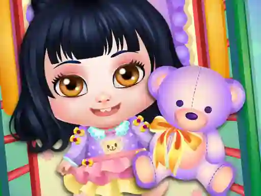Mchezo Baby Snow Sick Day online