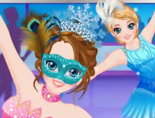 Mchezo Ice Skater Princess Dressup online