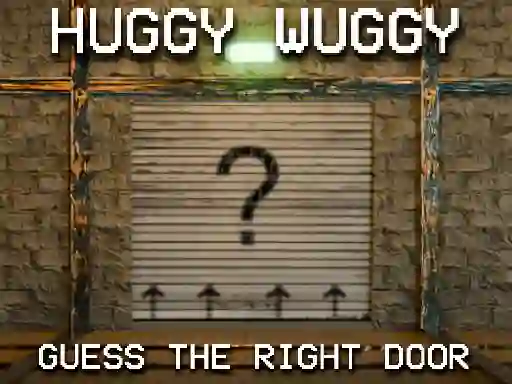 Mchezo Huggy Wuggy Guess the right door online