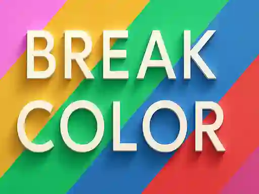 Mchezo Break color online