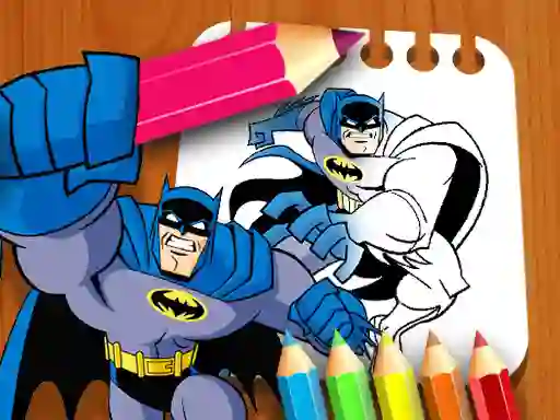 Mchezo Batman Coloring Book online