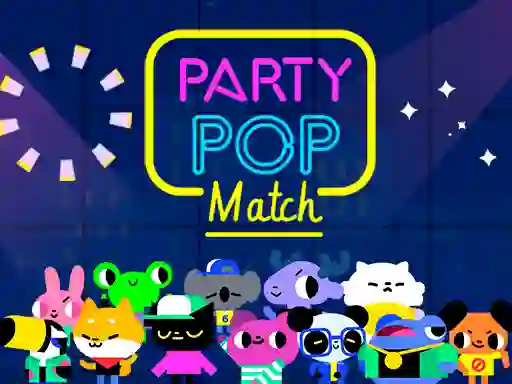 Mchezo Party Pop Match online