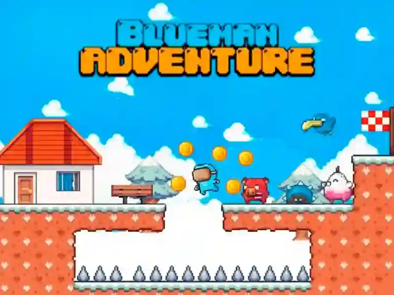 Mchezo Blueman Adventure online