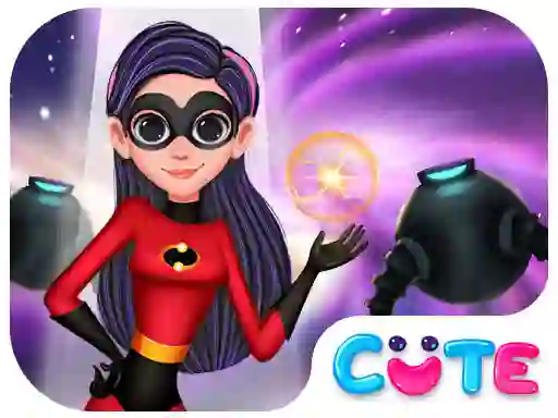 Mchezo Superhero Violet Fashion Shoot online