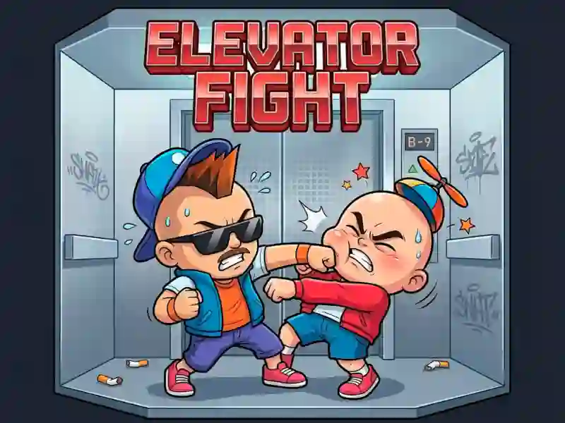 Mchezo Elevator Fight online