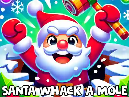 Mchezo Santa Whack a Mole online