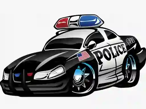 Mchezo Police Cars Memory online