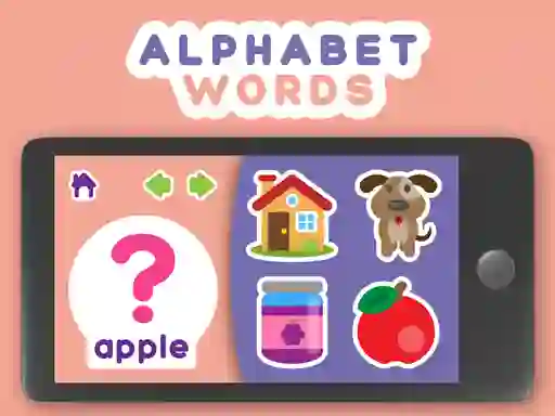 Mchezo Alphabet Words online