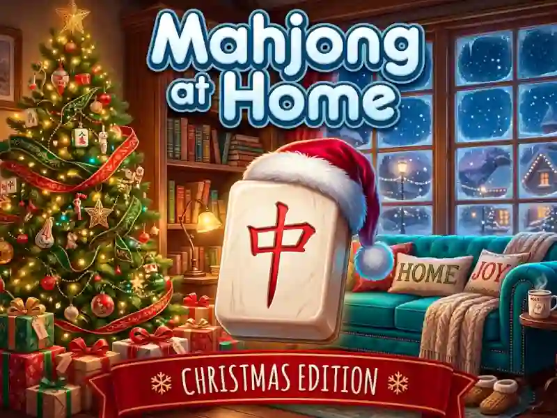 Mchezo Mahjong At Home Xmas Edition online