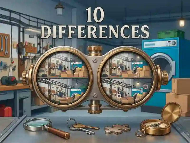 Mchezo 10 Differences online