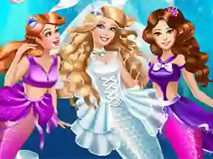 Mchezo Mermaid Doll Wedding online