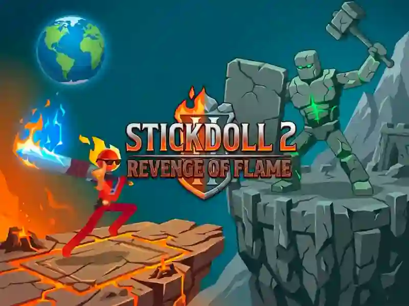 Mchezo Stickdoll 2 : Revenge of Flame online