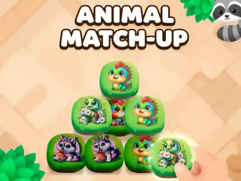 Mchezo Animal Match-Up online