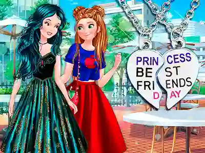 Mchezo Princess Best Friends Day online