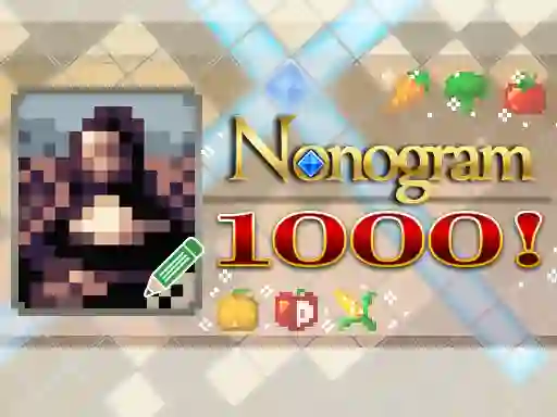 Mchezo Nonogram 1000! online