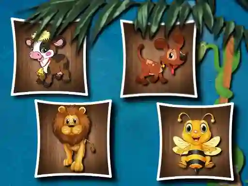 Mchezo Cute Animal Shapes online