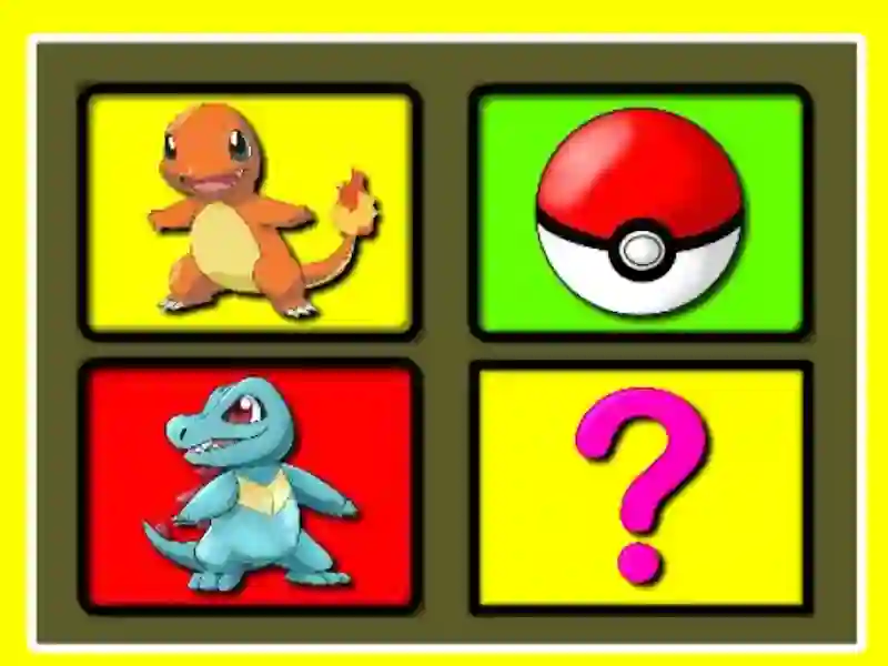 Mchezo Pokemon Memory Time online