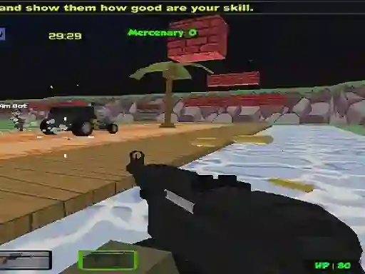 Mchezo Blocky Combat Strike Zombie Multiplayer online