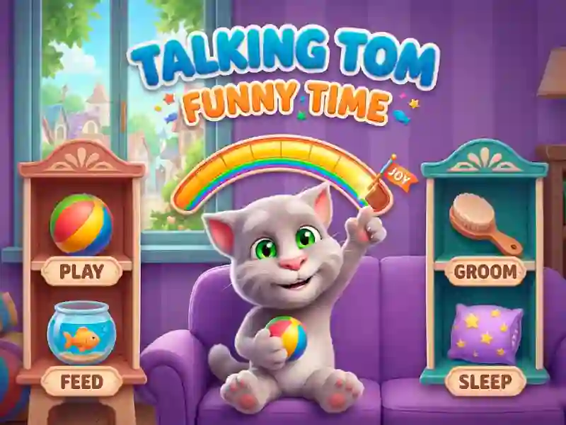 Mchezo Talking Tom Funny Time online