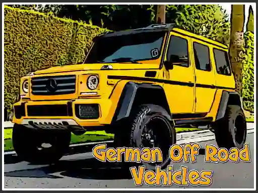 Mchezo German Off Road Vehicles online