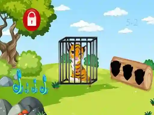 Mchezo Rescue the Tiger Cub online