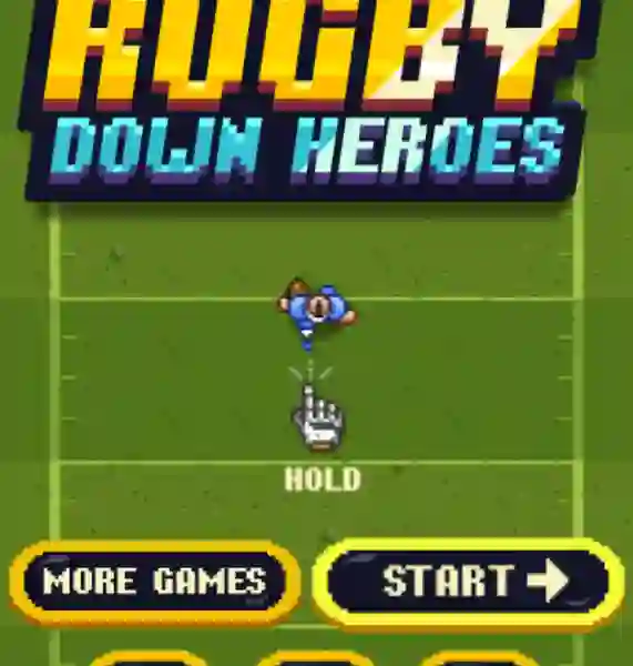 Mchezo Rugby Down Heroes online