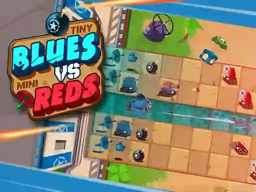 Mchezo Tiny Blues Vs Mini Reds online