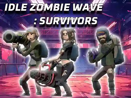 Mchezo Idle Zombie Wave: survivors online